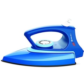 Bajaj Canvas Metallique Blue Dry Iron 1000W, Regular