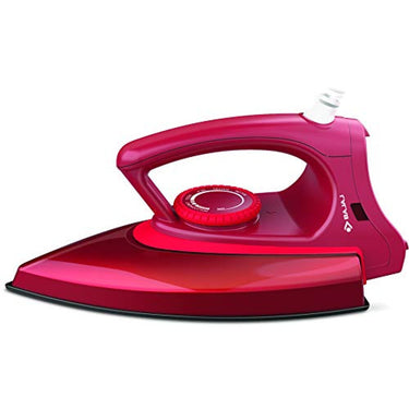 Bajaj Plastic Canvas Metallique Red Dry Iron 1000W Regular