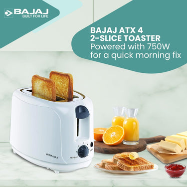 BAJAJ by BAJAJ ATX 4 750 W Pop Up Toaster Price in India